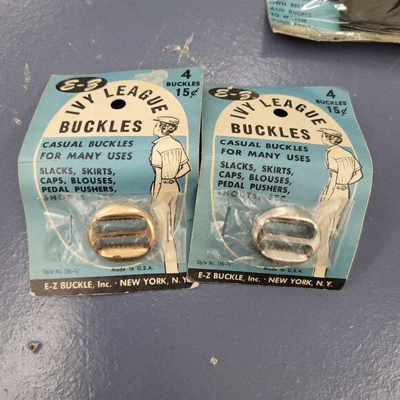 Vintage Buckle Kits & Seam Binding Lot Of 18 Pcs - Picture 4 of 9